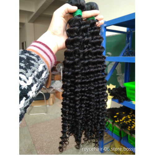 Royce Top Grade Cuticle Aligned Virgin Straight Brazilian Weave Hair Extension Raw Virgin Human hair Bundles